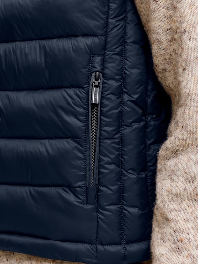 tengerészkék JACK & JONES Mellény 'JJEKINGSLEY' - S, Termék nézet