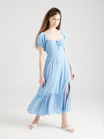 Robe 'SOFIA FRANCHIS' HOLLISTER en bleu : devant