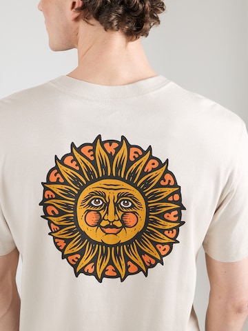 Tricou 'TIMBER THE LIGH' de la ELEMENT pe bej