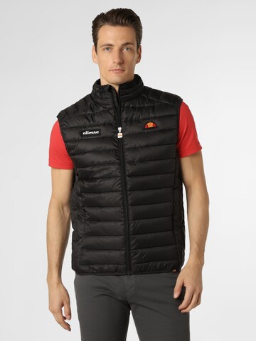 ELLESSE Regular fit Bodywarmer 'Bardy' in Zwart: voorkant