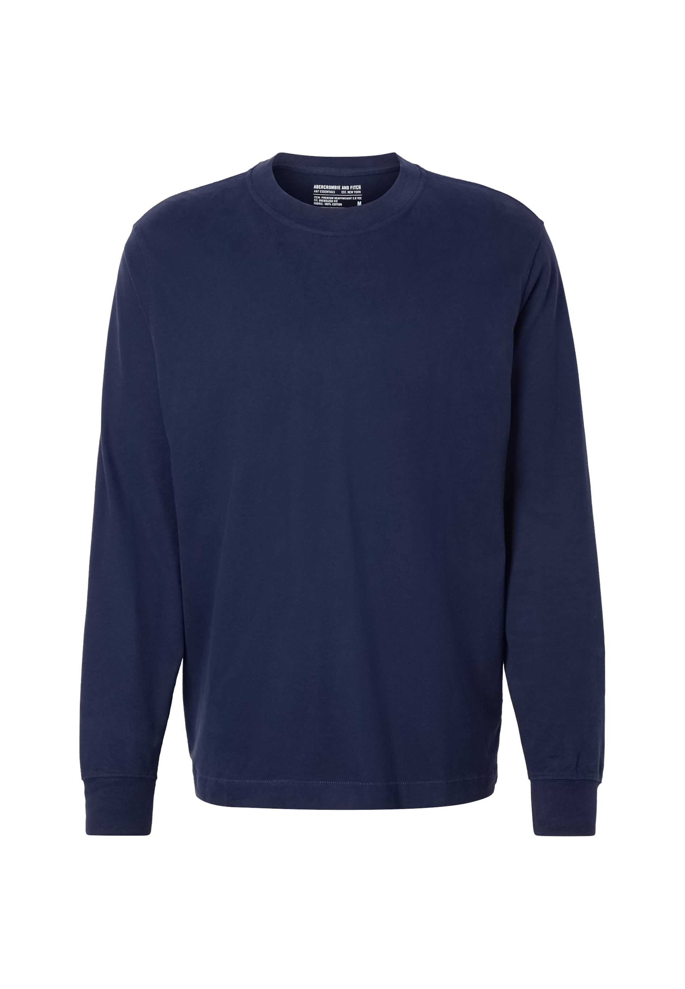 Tricou de la Abercrombie & Fitch pe albastru: față