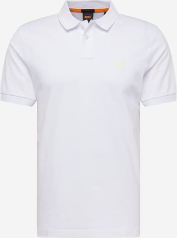 T-Shirt 'Passenger' BOSS en blanc : devant