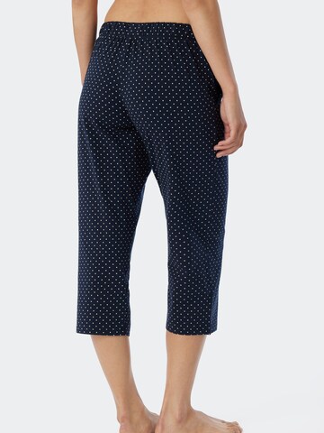 SCHIESSER Pajama Pants in Blue