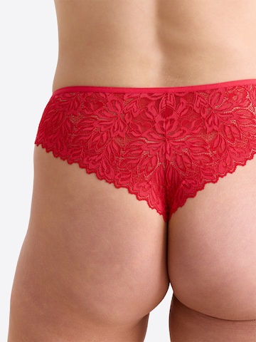 Erlich Textil String 'Dreamy' in Rood