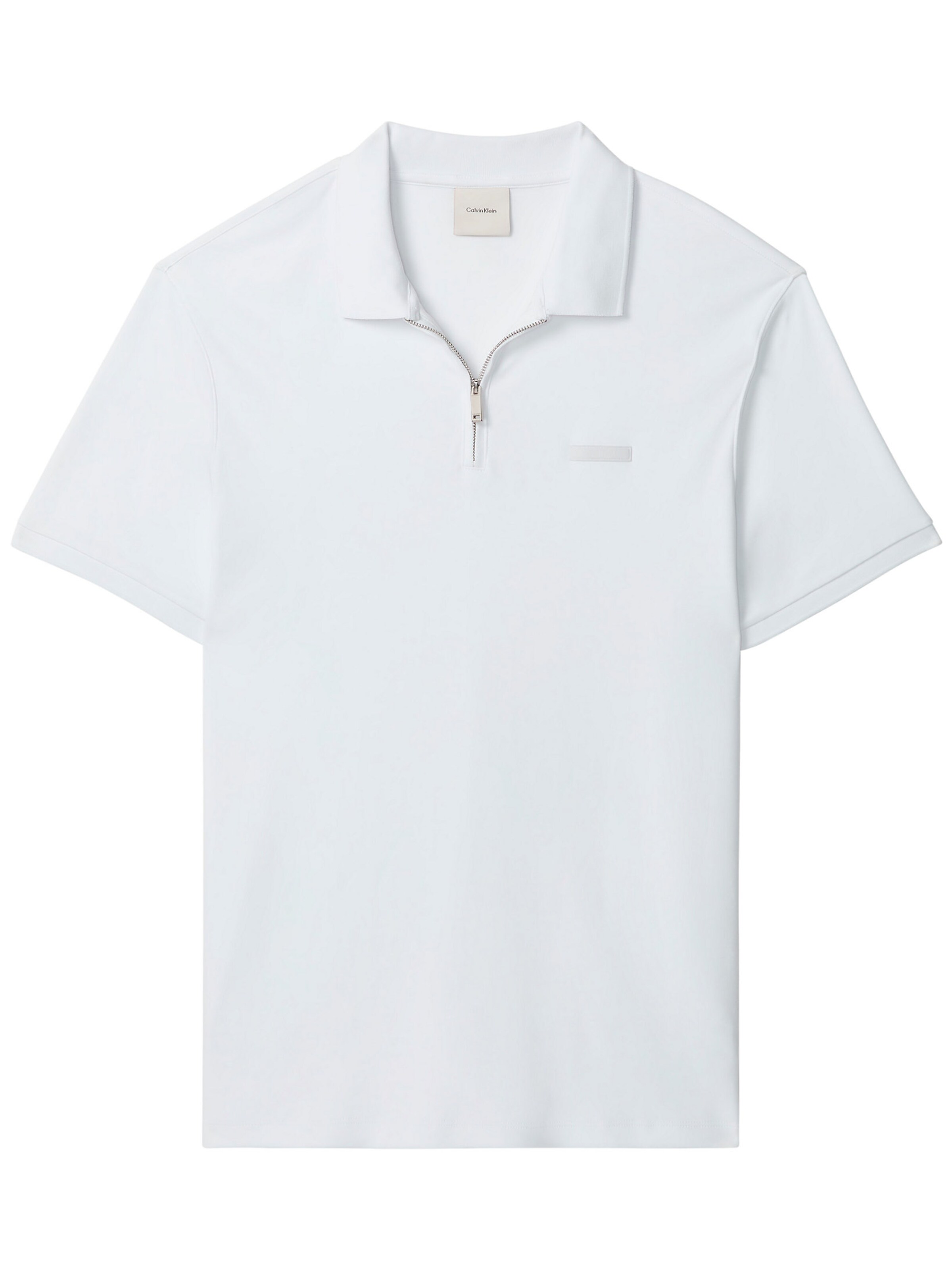 T-Shirt Calvin Klein en blanc : devant