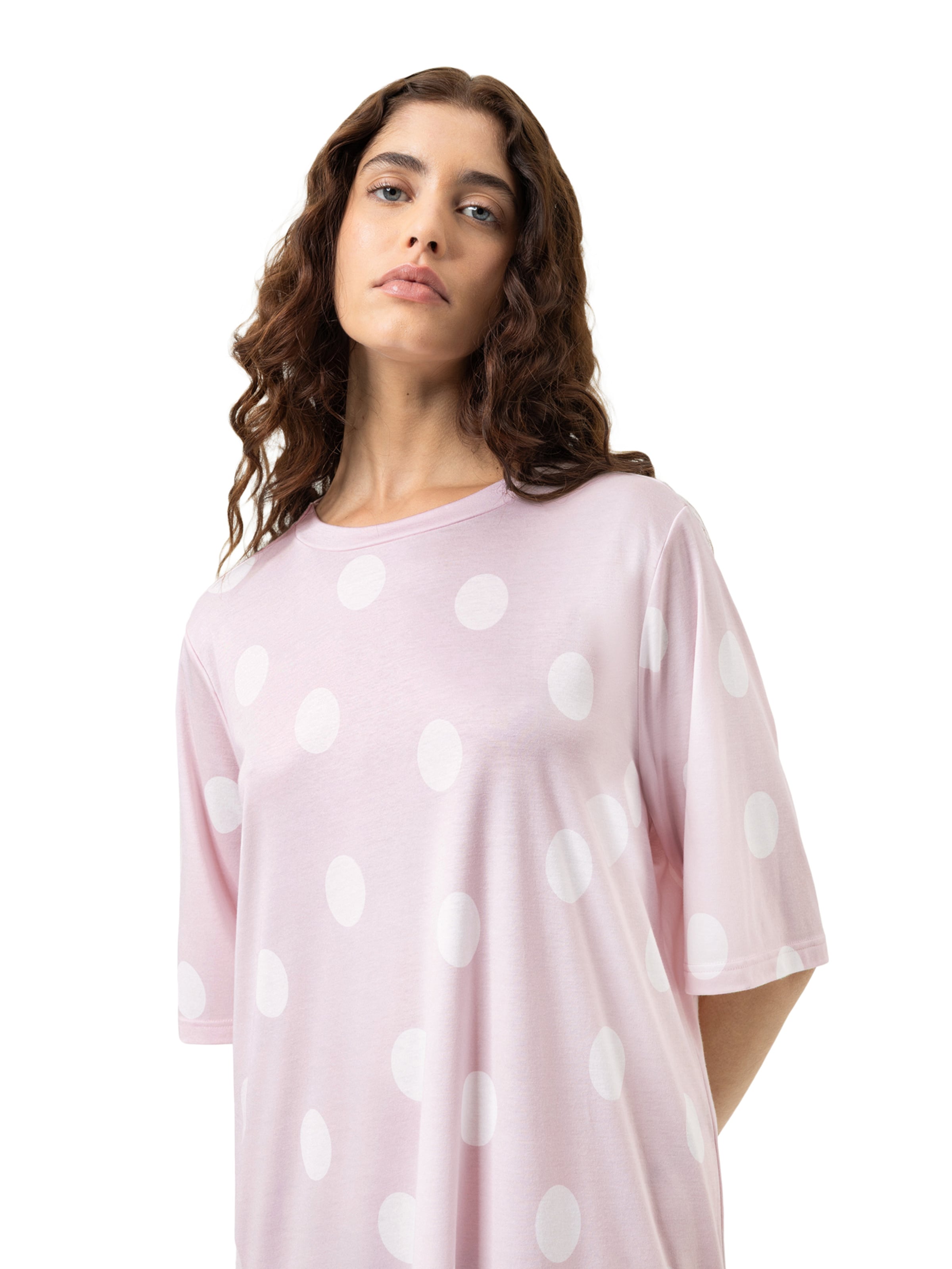 Mey Nightgown 'Pretty Dots' in Pink