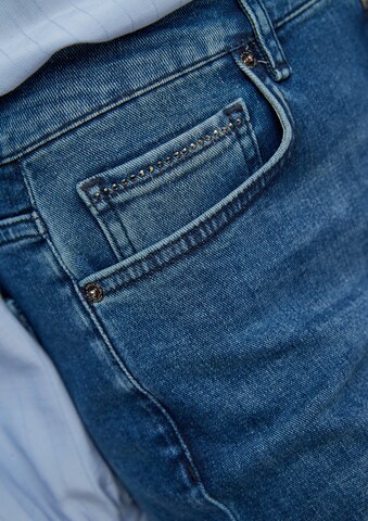 COMMA Slimfit Jeans in Blauw