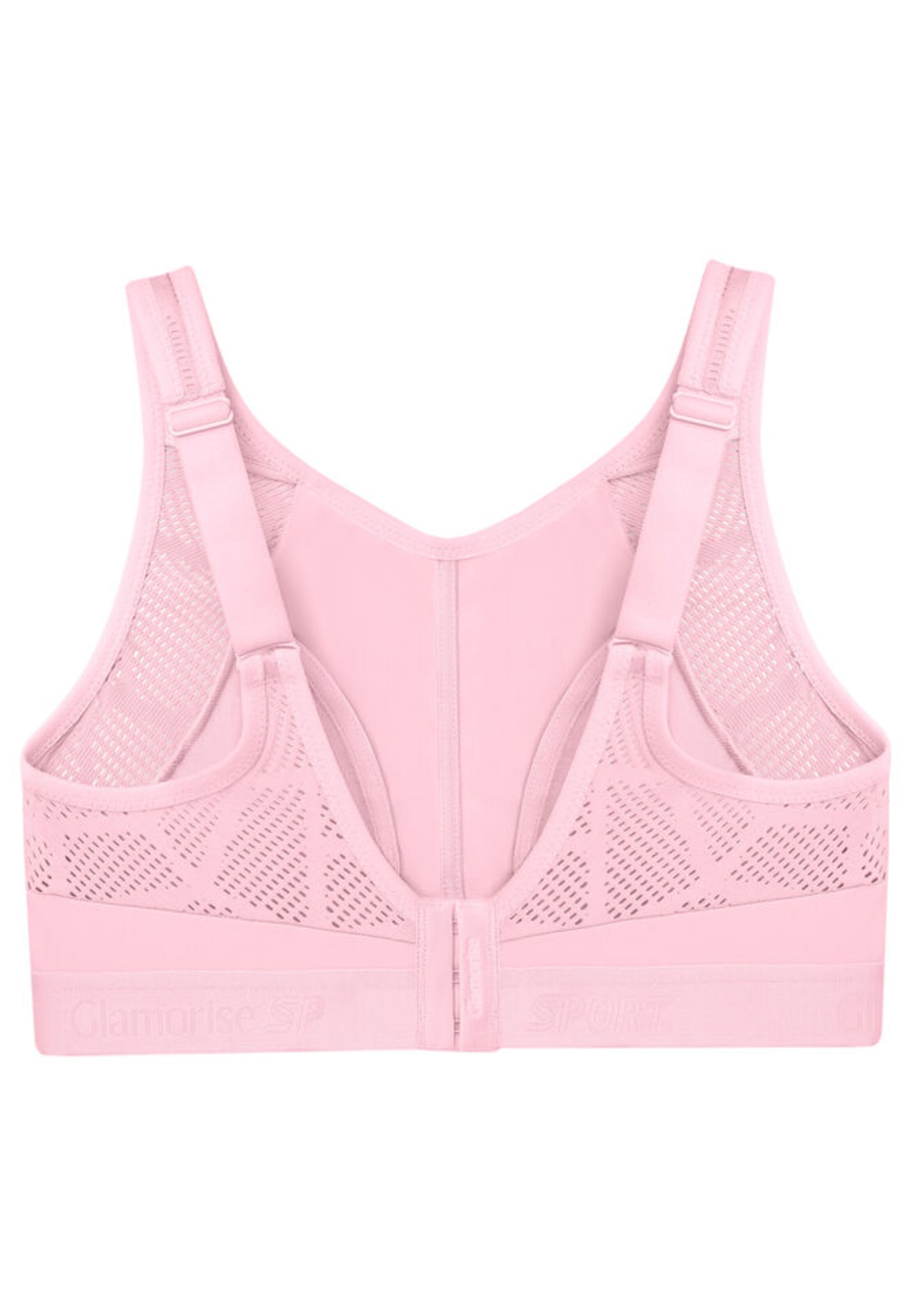 GLAMORISE High Support Bra in Pink