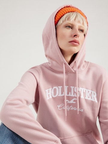 HOLLISTER Sweatshirt 'TECH CORE' in Roze