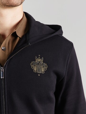 BOSS Mikina 'Zixi' – černá