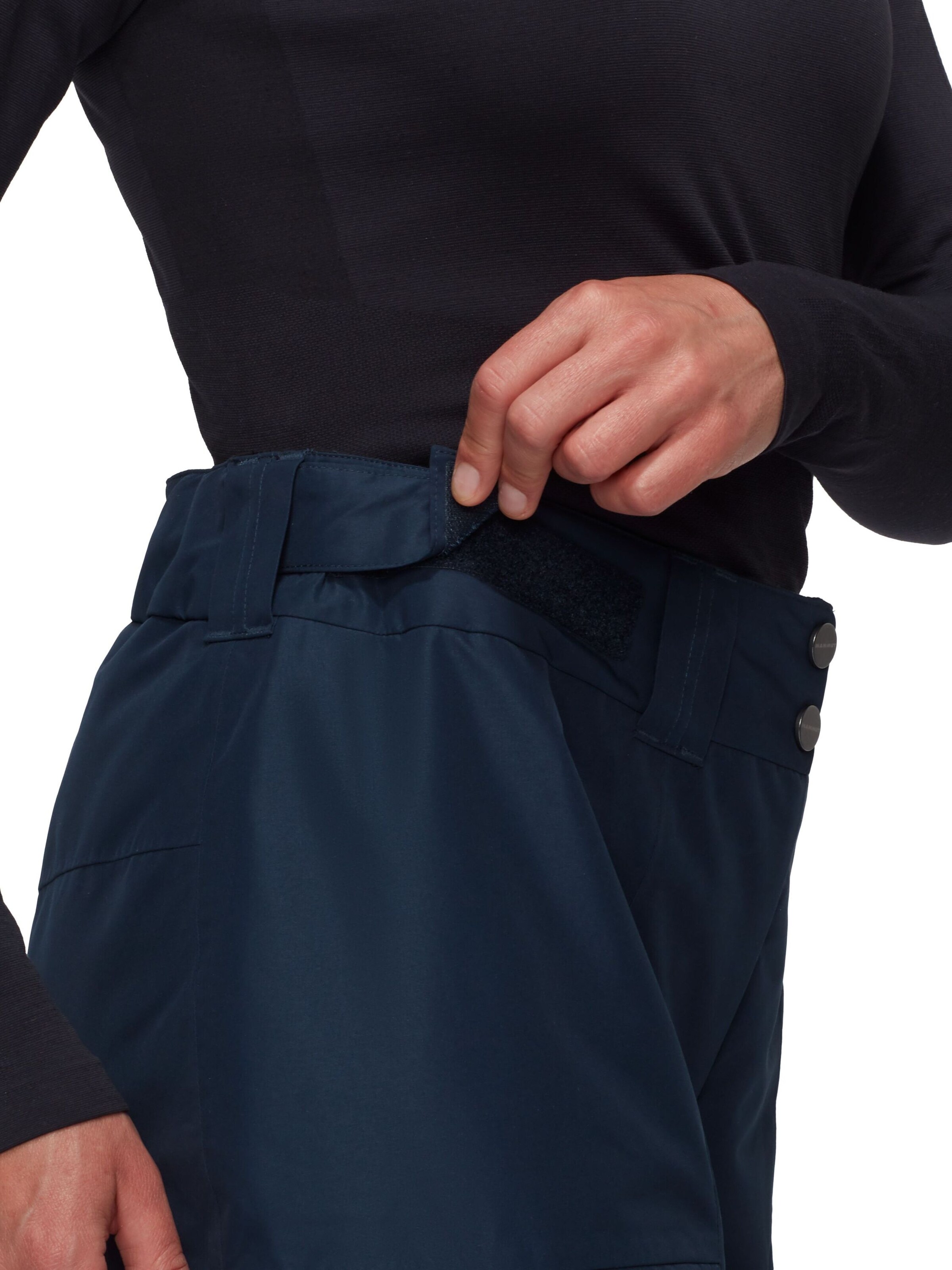 MAMMUT Regular Outdoor Pants 'Fall Line' in Blue