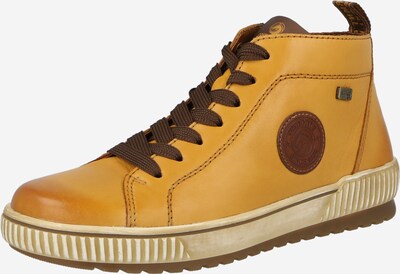 Sneaker înalt REMONTE pe maro / galben miere, Vizualizare produs