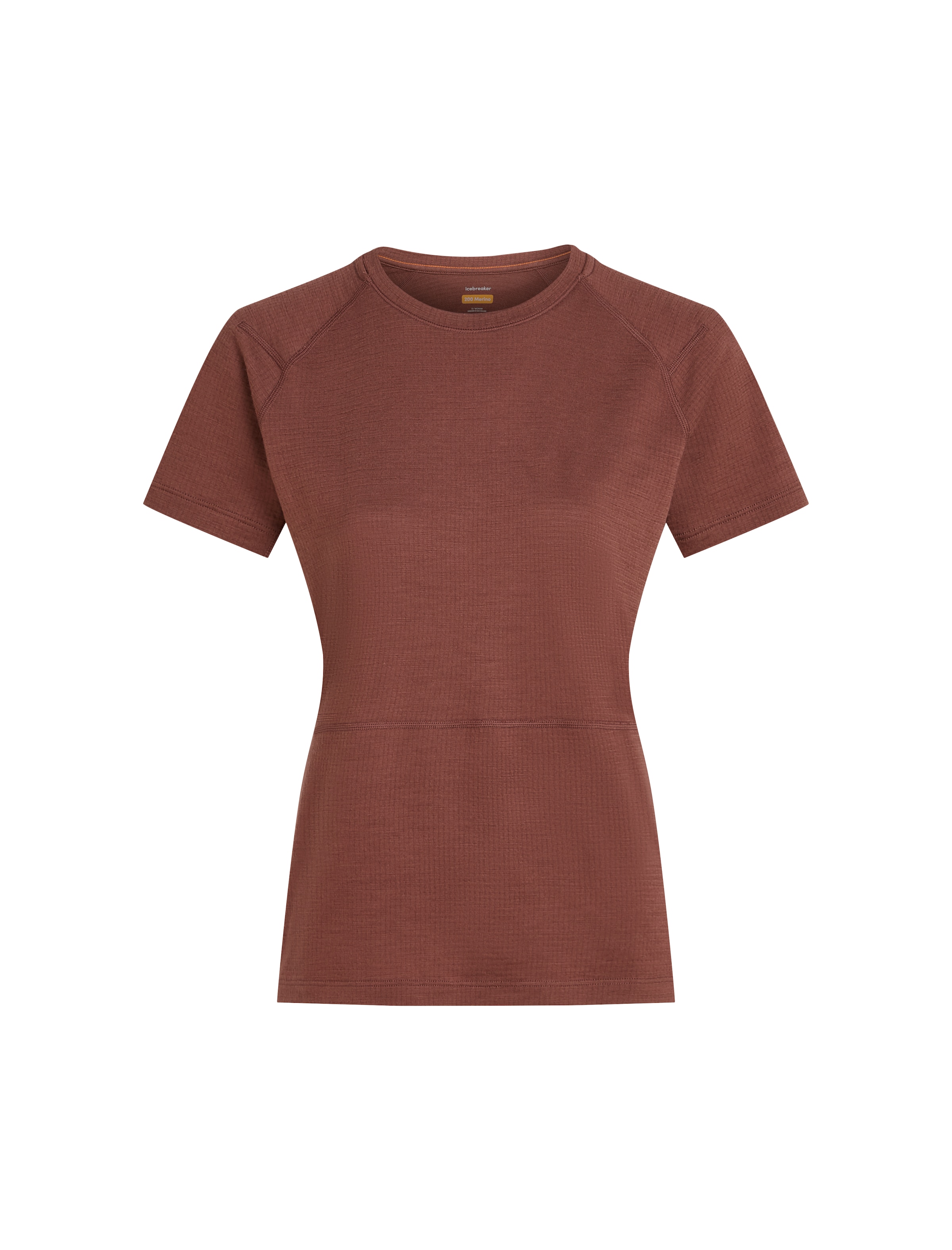 ICEBREAKER Funkčné tričko 'Elevation' - Hnedá: predná strana