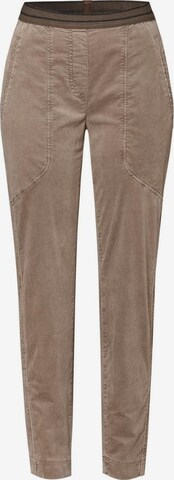 TONI Slim fit Pants in Grey: front