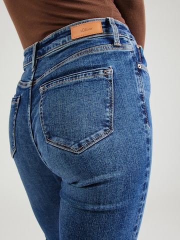 Skinny Jeans 'Izabell' di s.Oliver in blu