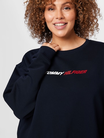 Tommy Hilfiger Curve Sweatshirt in Blauw