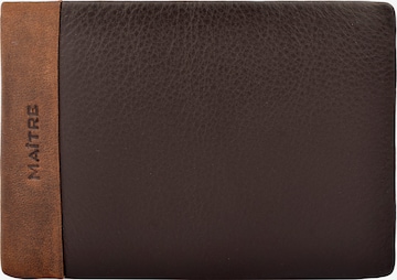 Maître Wallet 'Bundenbach' in Brown: front