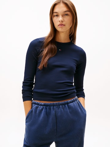 T-shirt 'ESSENTIAL' Tommy Jeans en bleu : devant