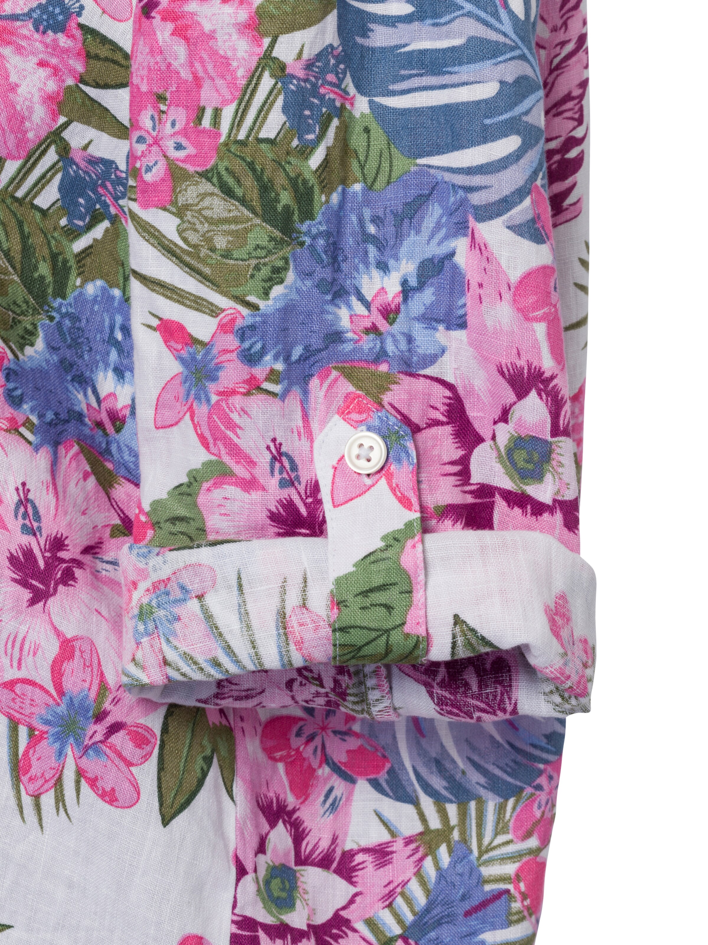 Franco Callegari Leinenbluse ' ' in Mischfarben