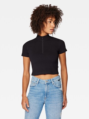 Mavi T-Shirt in Schwarz: Vorderseite