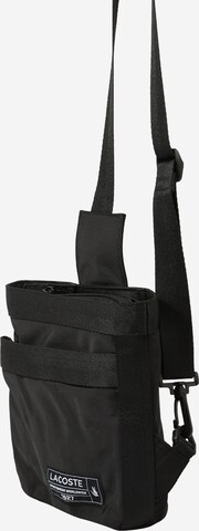 LACOSTE Τσάντα ώμου σε μαύρο: μπροστά