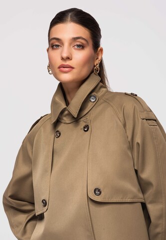 Veste mi-saison 'OW-JANP-0120' Ombre en marron