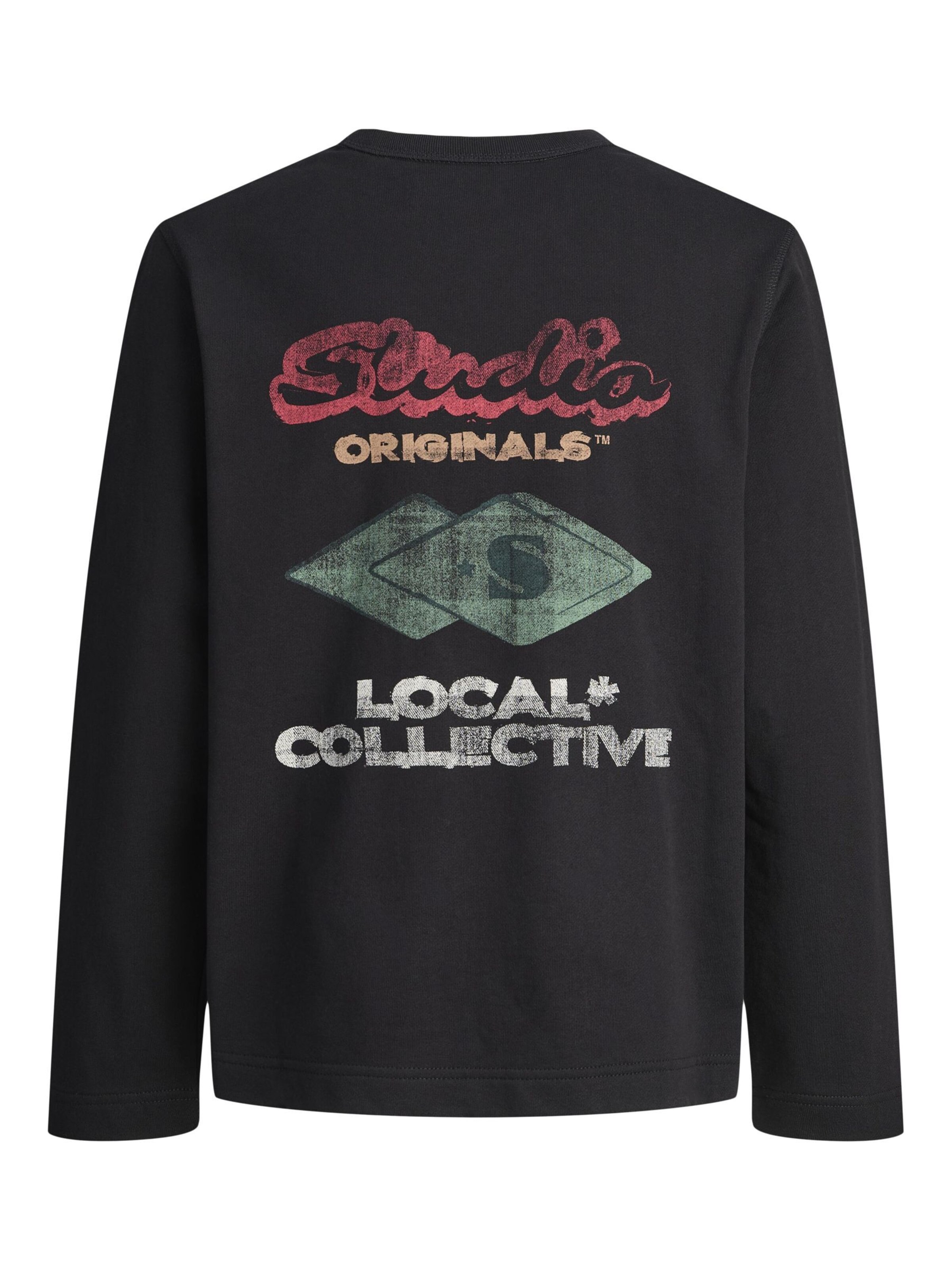 Jack & Jones Junior Sweatshirt 'Retiro' i sort