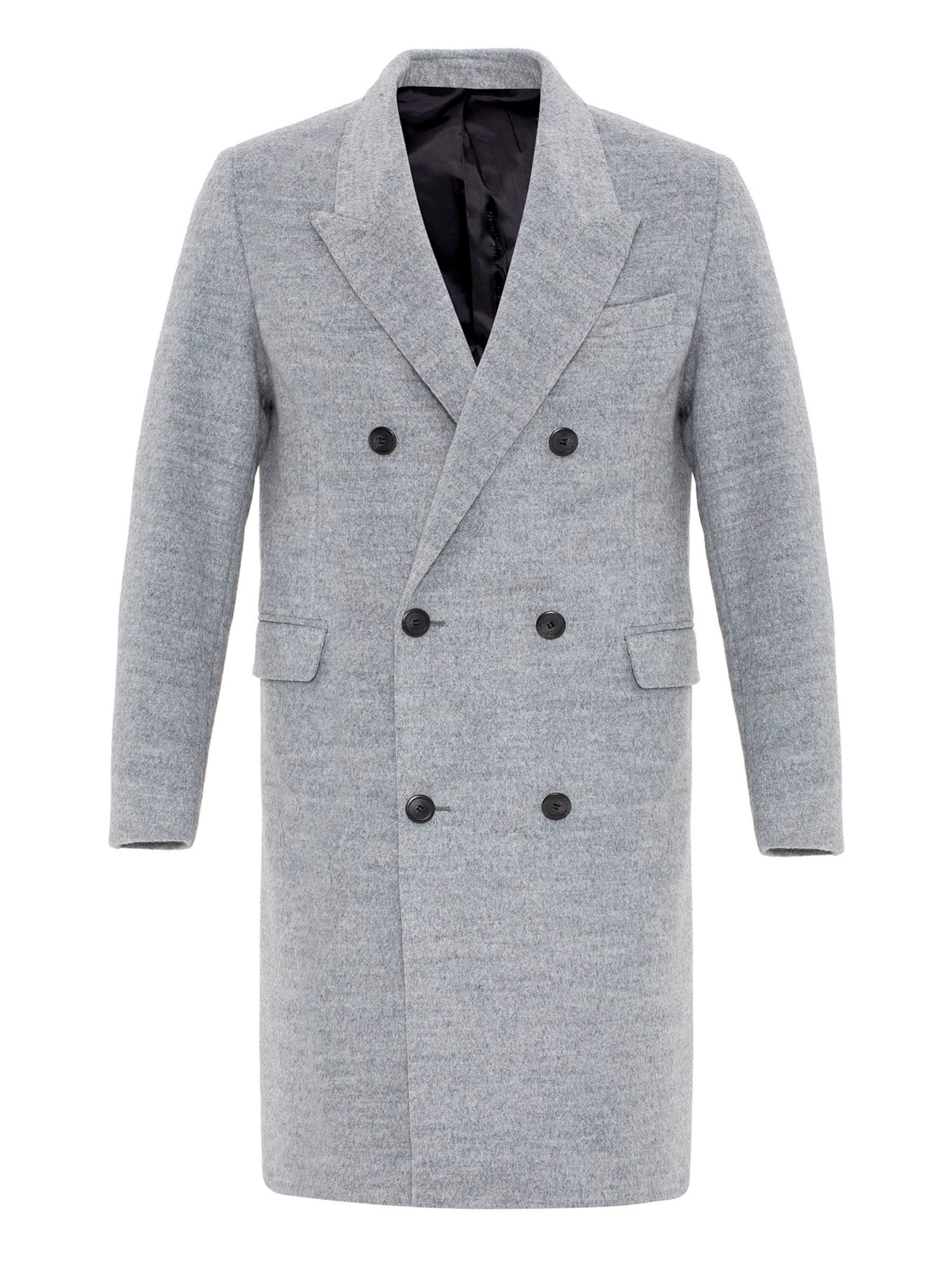 Antioch Övergångsrock i grå: framsida