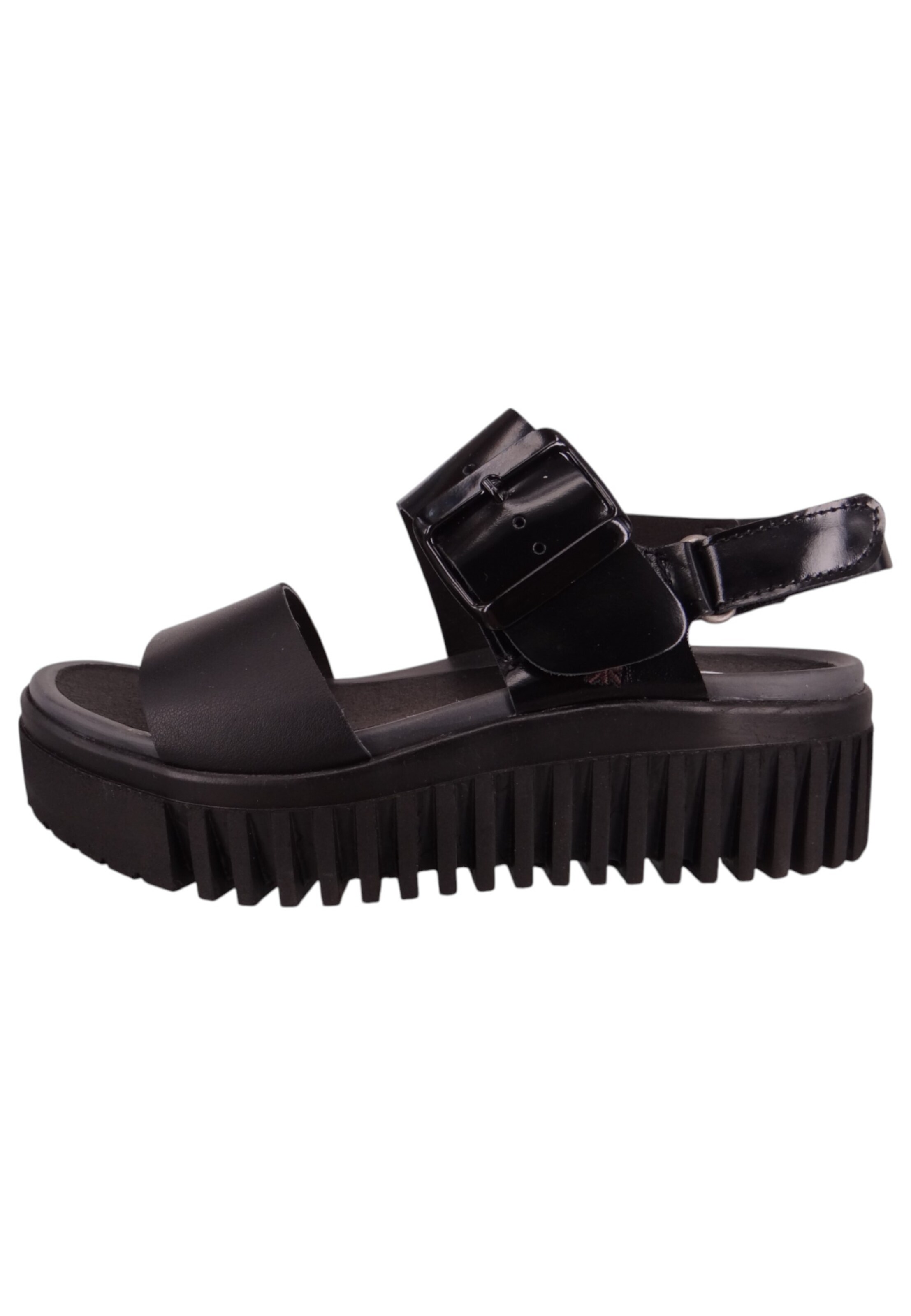 ART Sandal 'Brighton' in Black: front