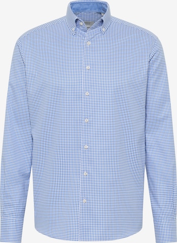 ETERNA Regular fit Button Up Shirt in Blue: front