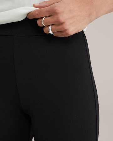 évasé Pantalon WE Fashion en noir