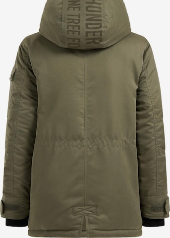 WE Fashion Between-season jacket 'Jongens' in Green