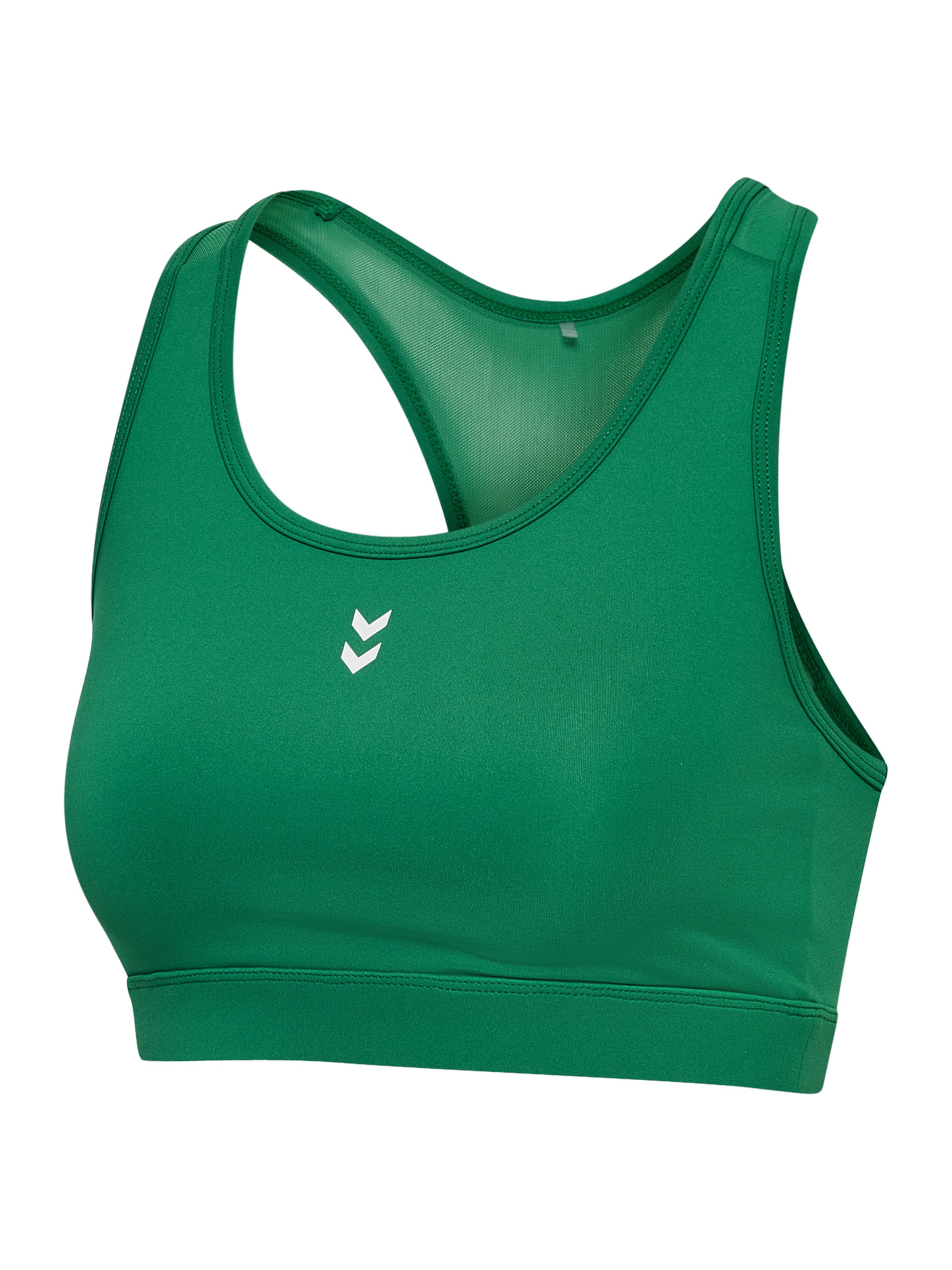 Hummel - Soutien Bustier Soutien de desporto 'Pulse' em verde