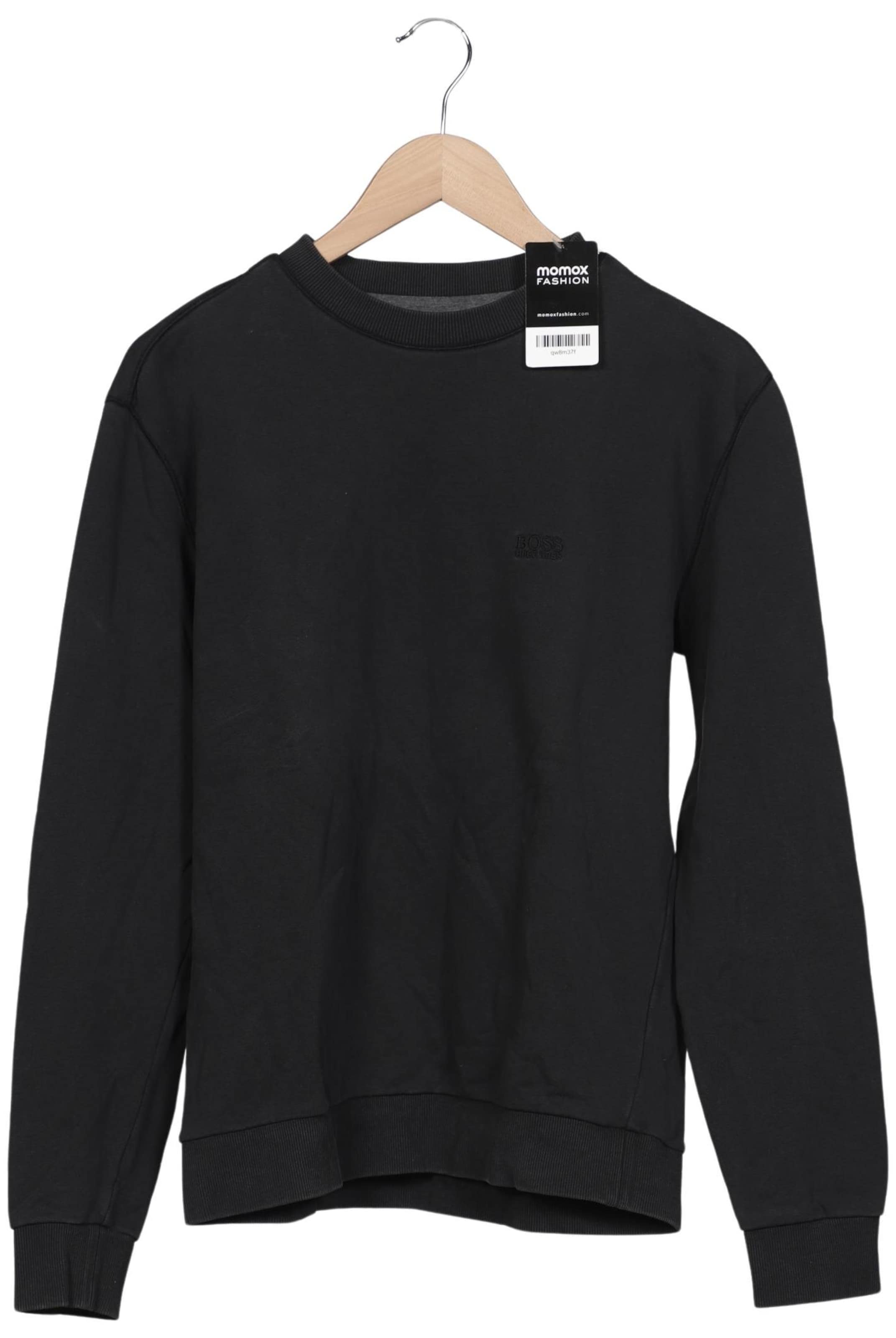 BOSS Sweatshirt & Zip-Up Hoodie in S in Black: front