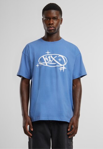 K1X T-Shirt in Blau: Vorderseite