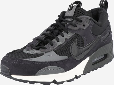 Nike Sportswear Sneakers laag 'AIR MAX 90 FUTURA' in de kleur Donkergrijs / Donkerlila / Zwart, Productweergave