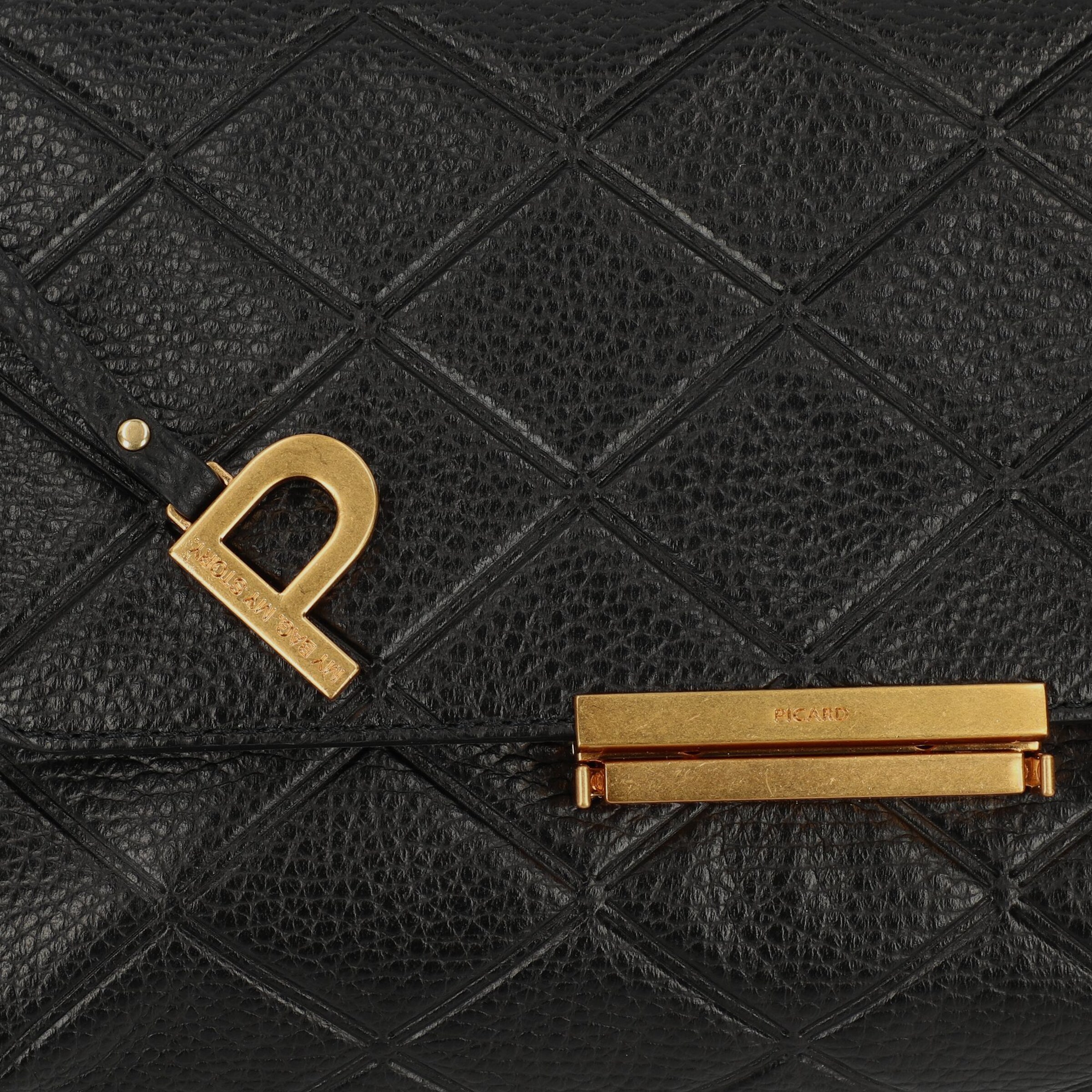 Borsa a tracolla di Picard in nero