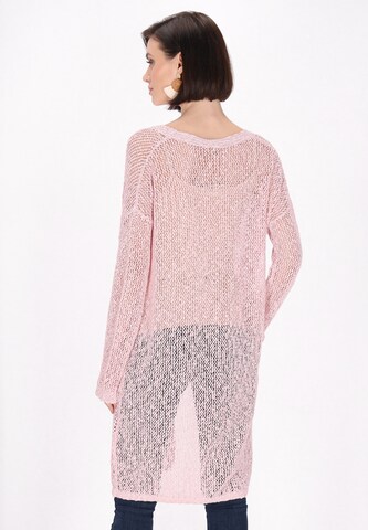 usha FESTIVAL Knit cardigan in Pink