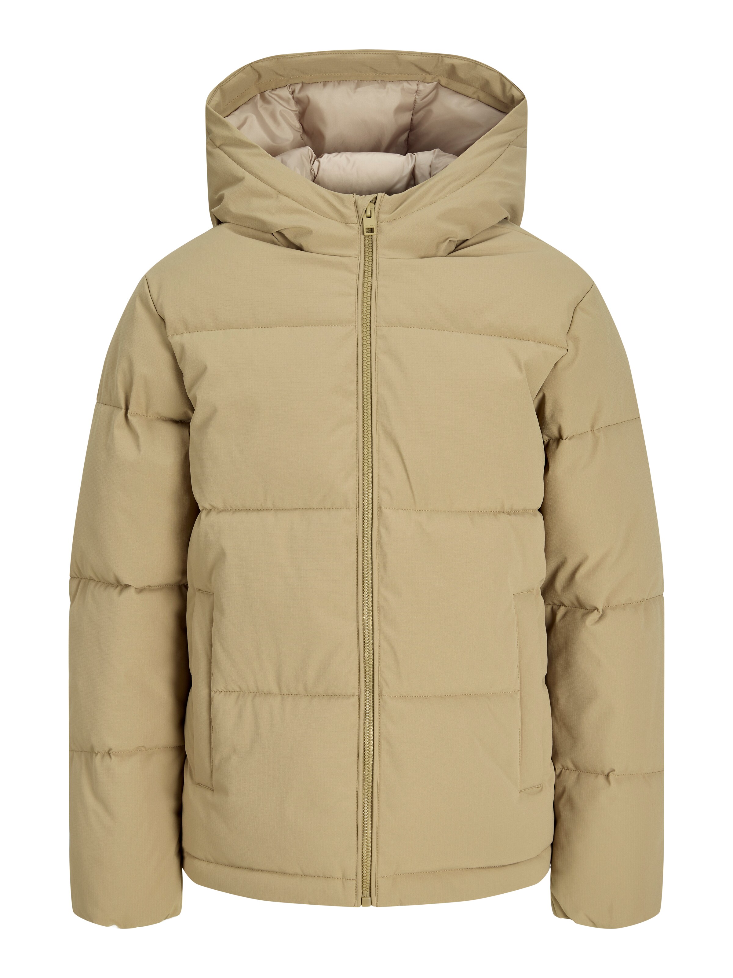 Jack & Jones Junior Winter Jacket in 128 in Beige, Item view