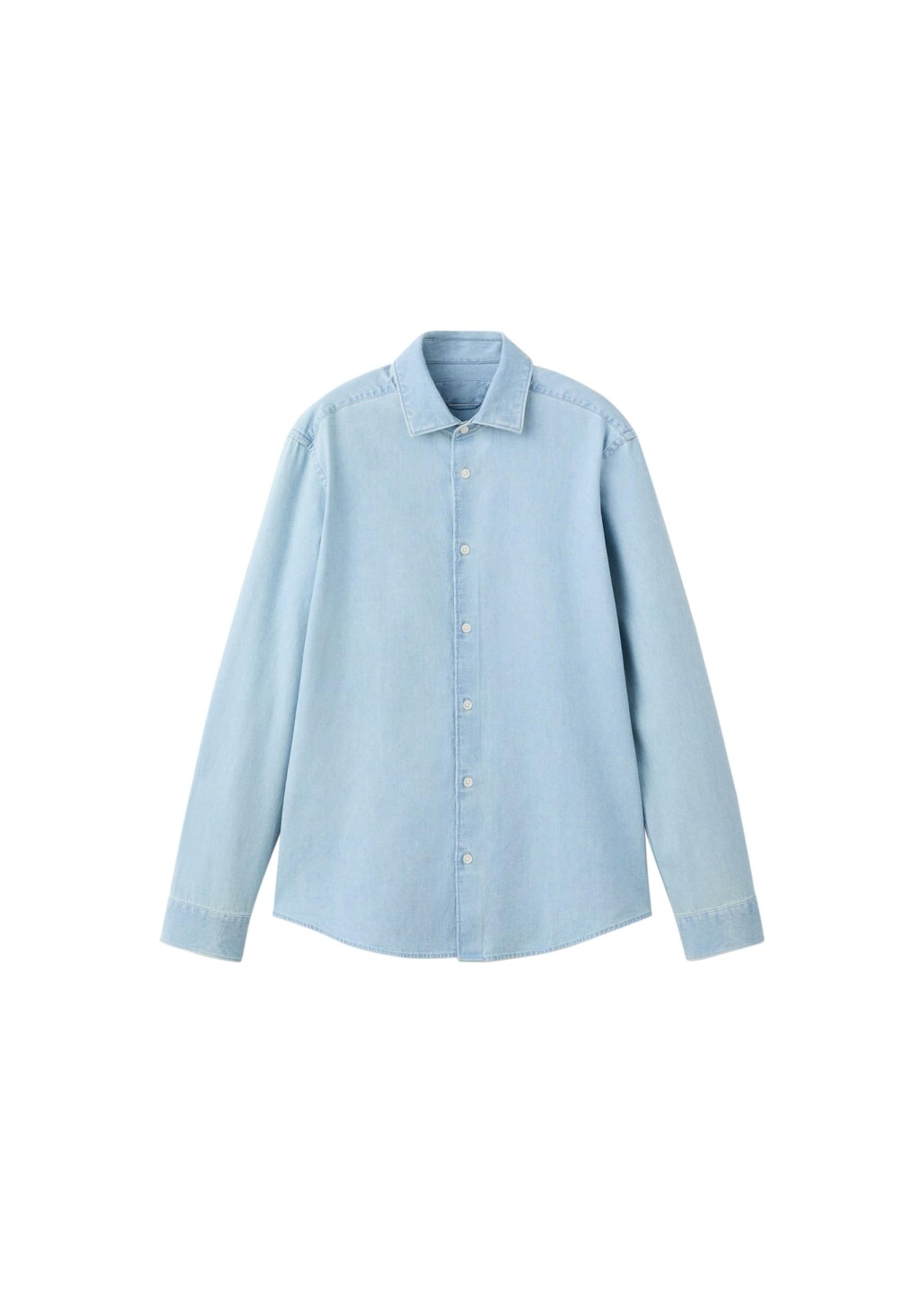 MANGO MAN Hemd in Blau: Vorderseite