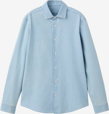 MANGO MAN Hemd in Blau: Vorderseite