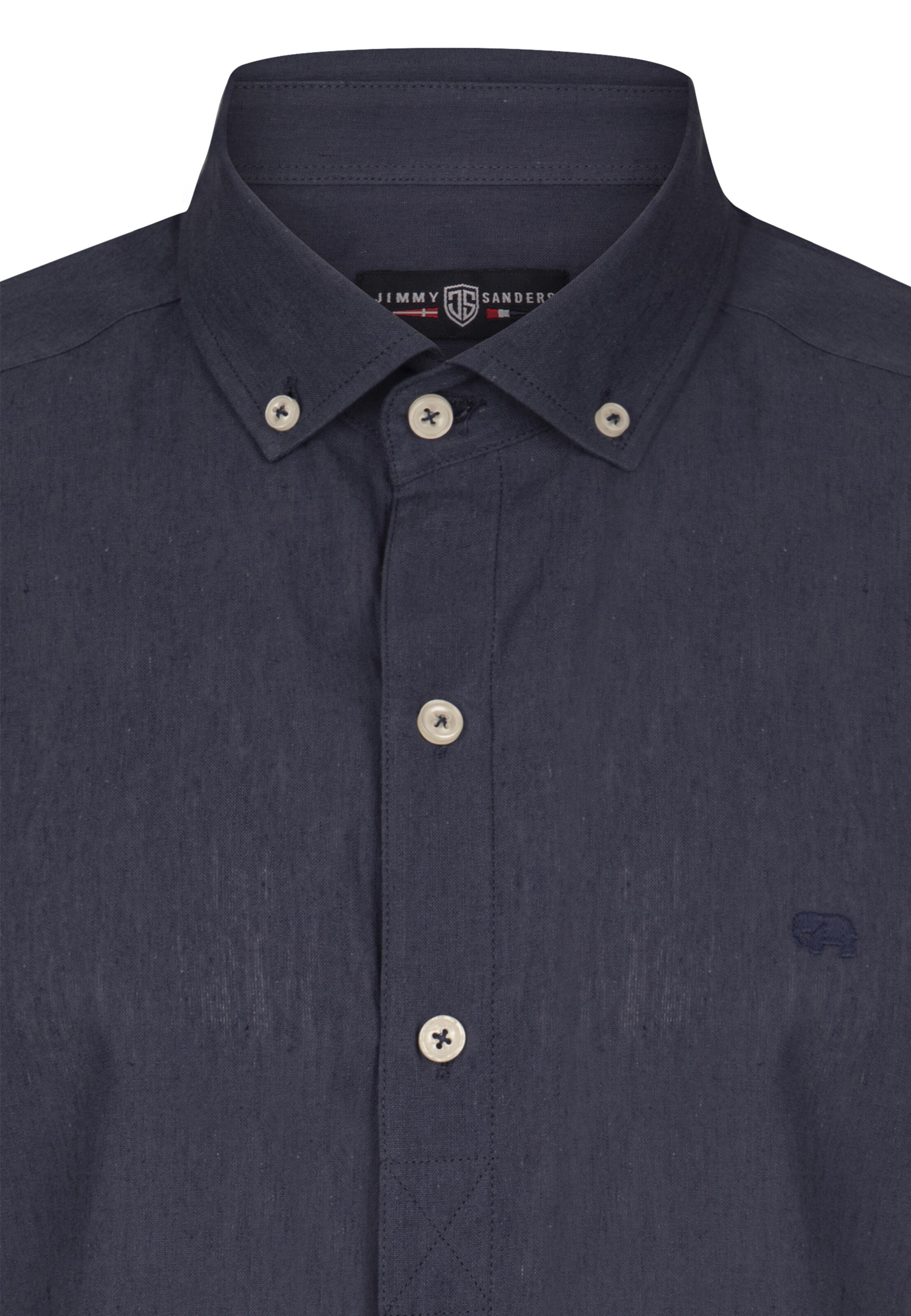 Jimmy Sanders Rovný strih Košeľa - Modrá