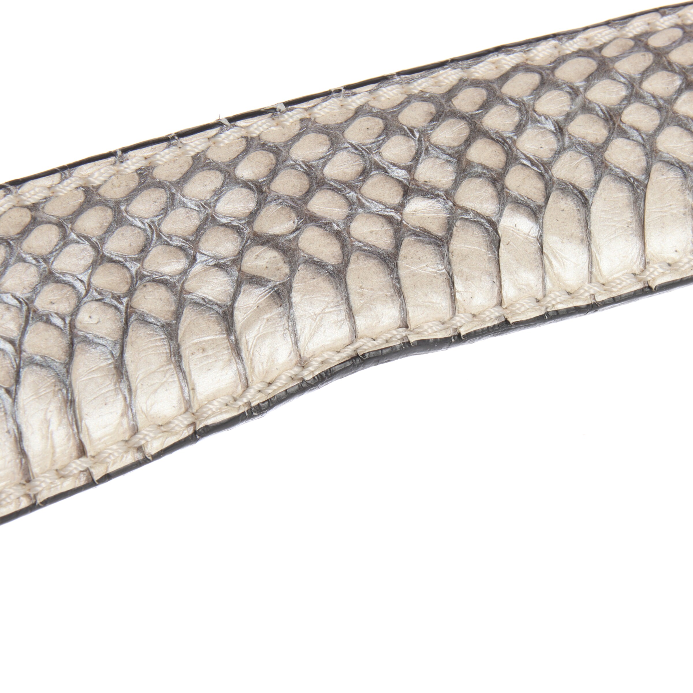 Reptile's House Belt in L in Silver