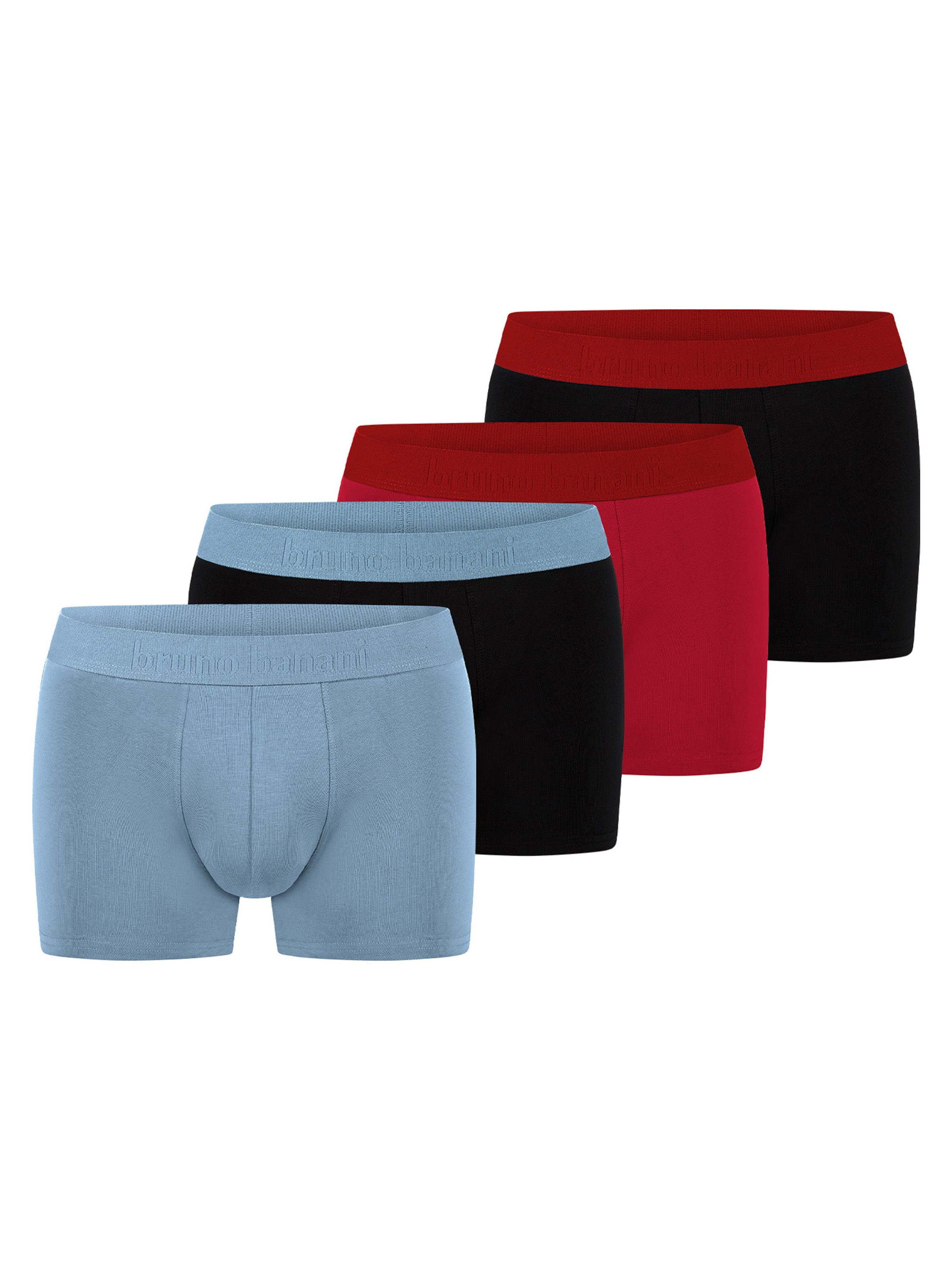 Bruno Banani Boxershorts 'Flowing'‌‌‌ in Mischfarben: Vorderseite