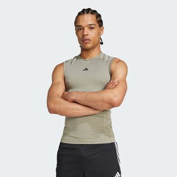 ADIDAS PERFORMANCE Performance shirt in Green: front