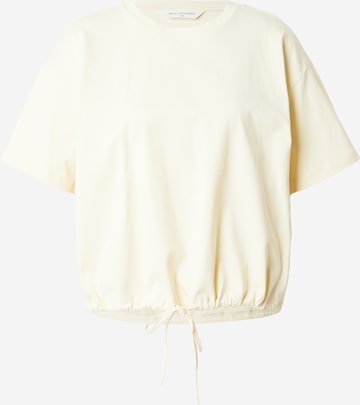 T-shirt 'Datte' MSCH COPENHAGEN en beige : devant