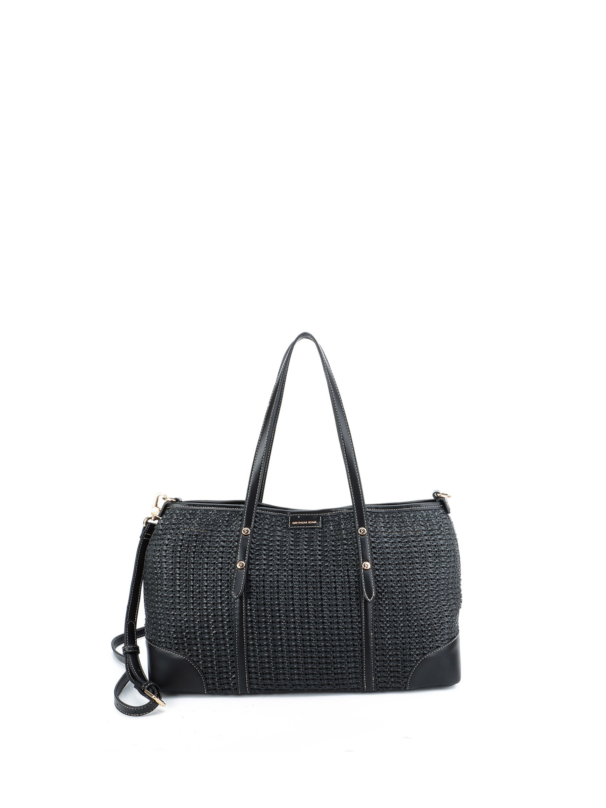 Shopper di Gattinoni in nero: frontale