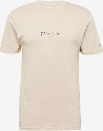 COLUMBIA Performance Shirt in Beige: front