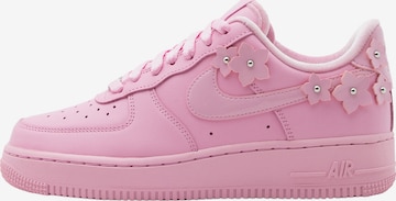 Nike Sportswear Sneakers laag 'AIR FORCE 1 '07' in Roze: voorkant