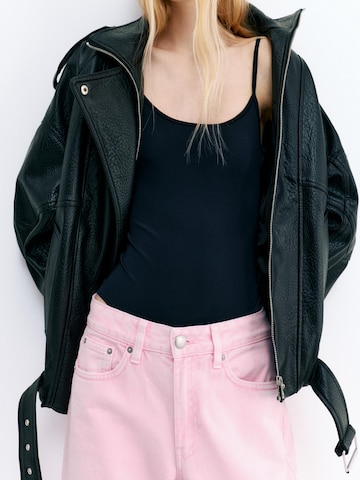 Pull&Bear Barrel Jeans in Pink